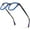 9269 Matte Blue, variant on HEPIDEM Multicolor Acetate Glasses Frame Men Vintage Square Eyeglasses Optical Spectacles (9269 Matte Red)