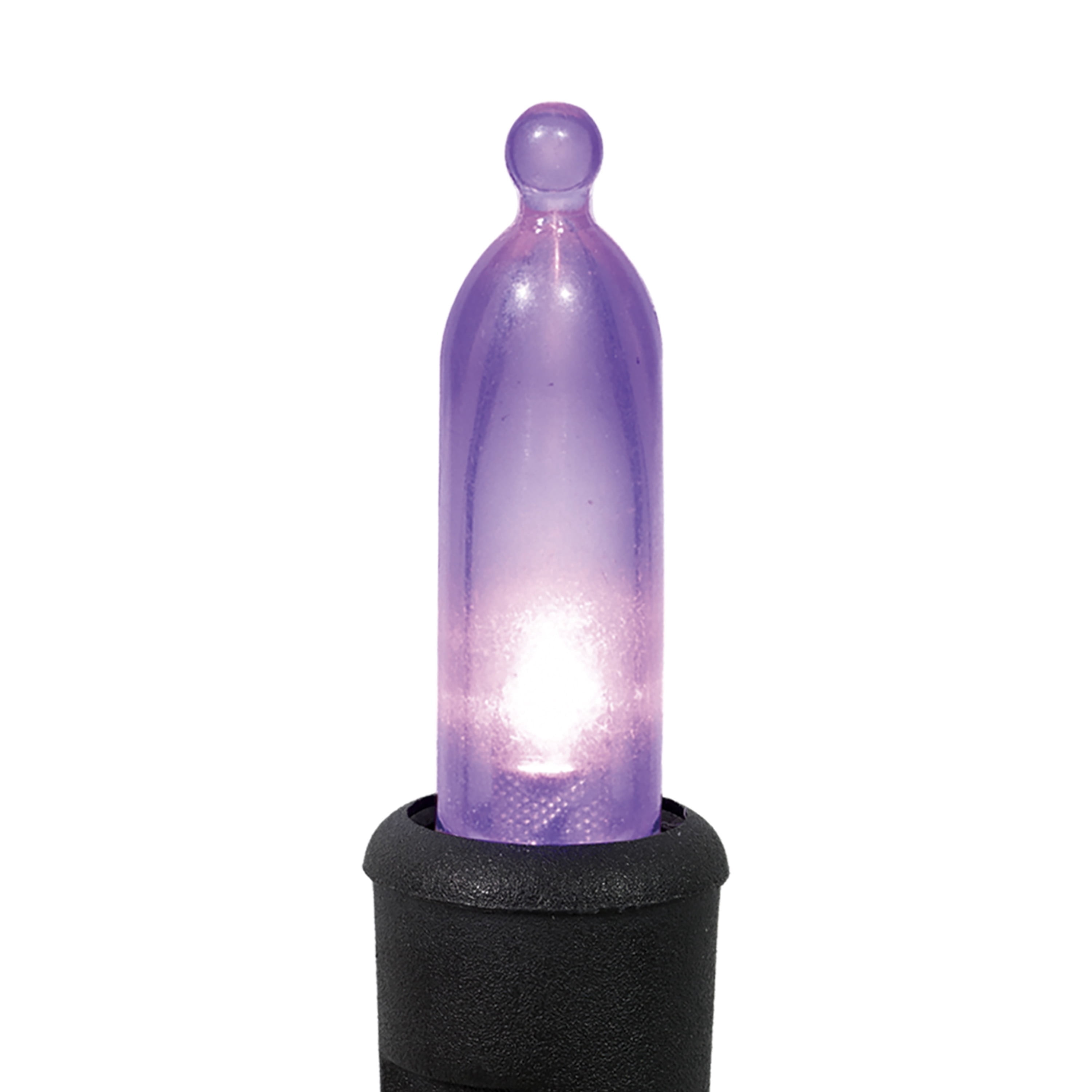 Indoor/Outdoor 200-Count LED Mini String Lights, Purple, 39', Halloween by Way To Celebrate