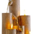 thumbnail image 4 of Alpine Tiered Column Tabletop Fountain w/ 3 Candles, 11 Inch Tall, 4 of 11