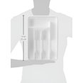thumbnail image 4 of Rubbermaid Home Silverware Organizer, White, 4 of 4