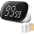 thumbnail image 1 of 100 Minute Magnetic Kitchen Timer - Aquarbor Timer Include 3 Sticky Metal Sheets, Digital Visual Countdown Countup Timer Powered by 3 AAA Batteries, Easy for Cooking, 1 of 7