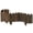 5.9 x 47inch 1pcs, variant on Decorative Wooden Picket Garden Edging Border for Flower Bed Landscaping