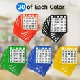 thumbnail image 6 of GSE Games & Sports Expert 100-Pack Bingo Cards, Reusable Bingo Cardboard Sheets for Large Groups, Parties, Game Nights, 6 of 8