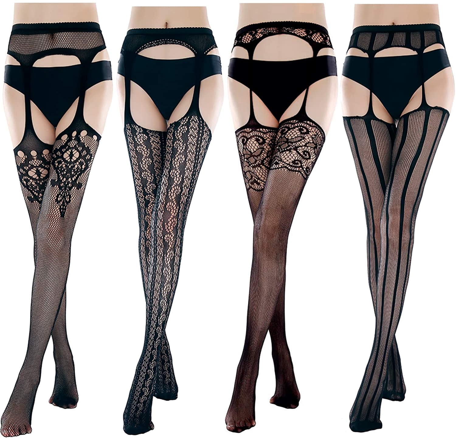 Lace Fishnet Leggings Tights Net 