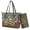Elephant Sunflower Butterfly Cow, variant on ZUXONGSY Shark Print Purse and Wallet Sets Womens Handbag and Purse Set Lightweight Top Handle Tote Bag for Women Waterproof Shoulder Handbag with Wallet