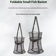 thumbnail image 7 of LICEWO Foldable Fishing Net Storage Cage for Keep Crayfish Minnows Shrimp Lobsters, 7 of 7