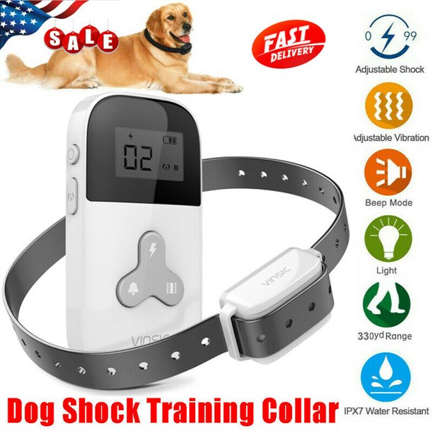 Dog Shock Collar, Remote Dog Training Collar with 3 Correction Remote