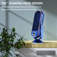 thumbnail image 6 of VtModv Savings up to 30% off Cold Fan Desktop Portable USB Rechargeable Car Home Brushless Motor Small Fan Shaking Head Fan, 6 of 7