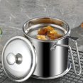 thumbnail image 4 of XKHAZA Grease Container Stainless Steel Bacon Grease Saver with Fine Mesh Strainer, Oil Container Grease Can with Dust-proof Lid Non-slip Tray for Kitchen Storing Frying Cooking Grease, 4 of 8
