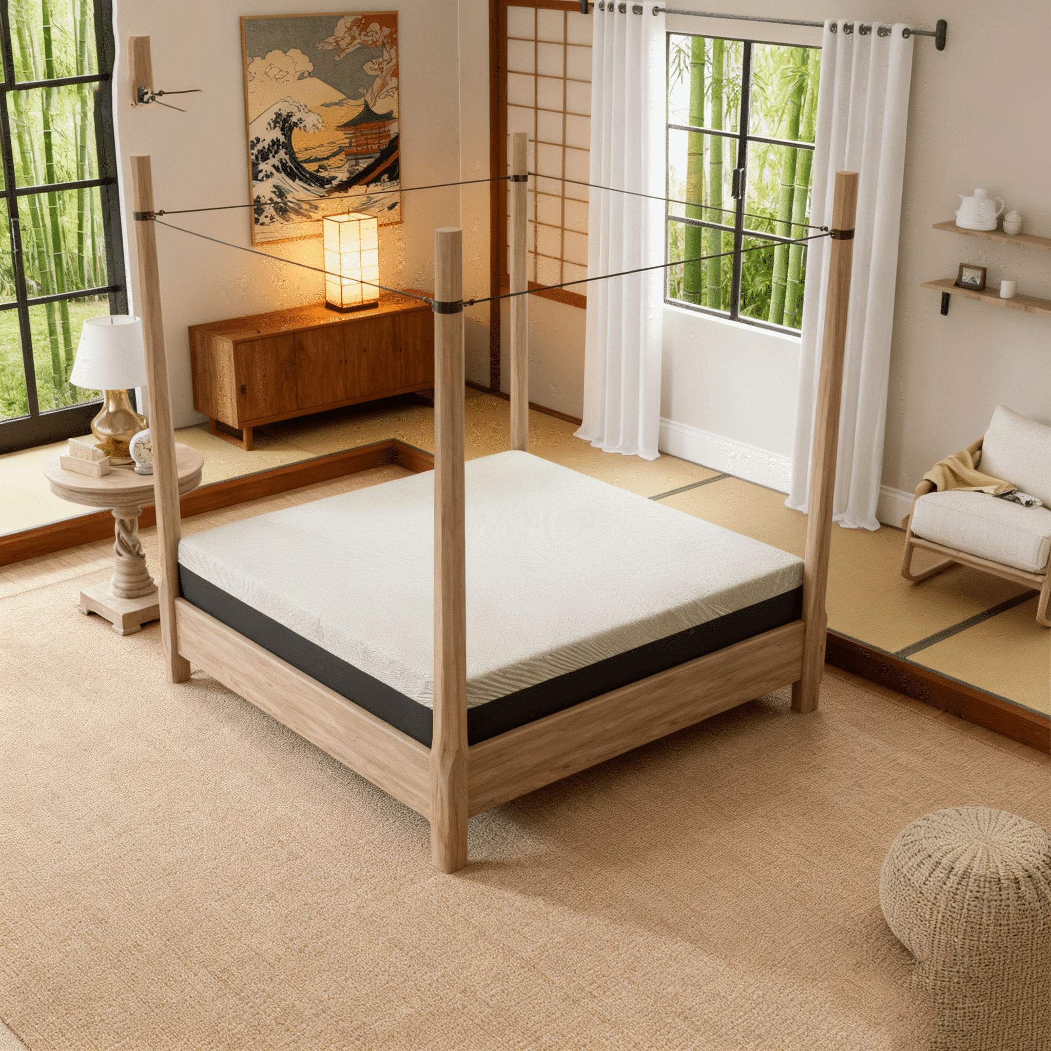 Full Size Firm Gel Memory Foam Mattress, 8 Inch Tight Top Bed Mattress for Cool Sleep & Pressure Relief