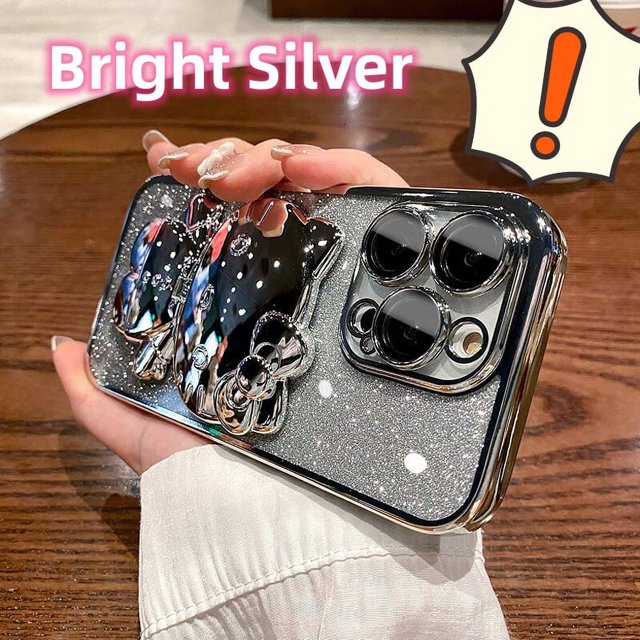 Kaihaoqi Adecuado para iPhone Serie 14131211X Estuche Suave para teléfono con Espejo de tocador y Soporte Características