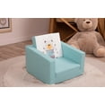 thumbnail image 2 of Delsit Kids Couch for Toddlers - 2 in 1 Convertible Foam Armchair to Lounger, Comfy Flip Out Lounge Chair, Sofa for Children, Made in Europe, 2 of 6