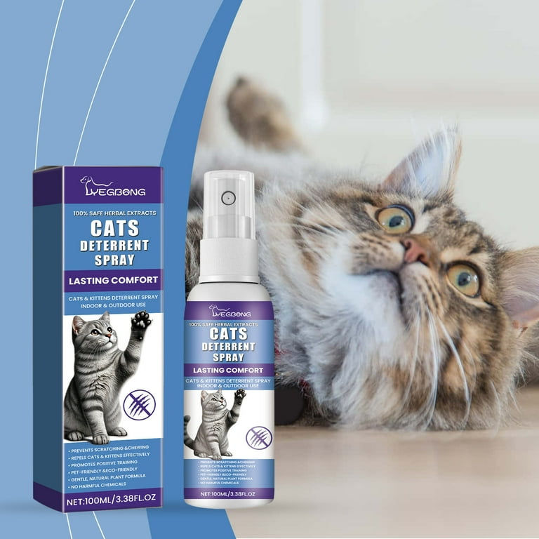 anti scratch furniture spray to keep cats from scratching