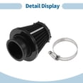 thumbnail image 6 of Unique Bargains Motorcycle Air Filter Universal 38 mm Air Intake Cleaner Plastic Metal Rubber Air Filter Replacement for Dirt Pit Bike ATV Scooter Moped Go Kart Black, 6 of 7