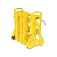 thumbnail image 5 of Rubbermaid Commercial Portable Mobile Safety Barrier, Plastic, 13ft x 40", Yellow -RCP9S1100YEL, 5 of 12