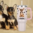 thumbnail image 4 of Chihuahua Gift for Dog Owner,40oz Chihuahua Tumbler with Handle Insulated Reusable Stainless Steel Travel Water Bottle (Color 4), 4 of 6