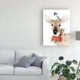 thumbnail image 3 of Trademark Fine Art 'Deer Christmas II' Canvas Art by Grace Popp, 3 of 4