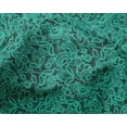 thumbnail image 5 of oneOone Silk Tabby Turquoise Green Fabric Lace Floral Sewing Craft Projects Fabric Prints By Yard 42 Inch Wide, 5 of 6