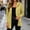 Khaki, variant on Women's Hooded Open Front Cardigan with Patch Pockets Long Sleeve Relaxed Fit Layer Cardigans for Women Blue M