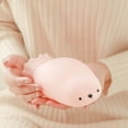 thumbnail image 4 of stanreset Main Chauffe-Main Sac à Eau Chaude Animal Micro-Ondes Chauffage Hiver Chaud Froid Couleur Unie Réutilisable Maison École Rose, 4 of 8