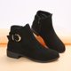 thumbnail image 5 of NECHOLOGY Botas Mujer Adulto Femenino Zapatos Botines mujer Botas informales para mujer, botines de moda, botas de invierno para mujer con cremallera lateral, botas (Black, 8.5), 5 of 7