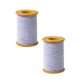 thumbnail image 1 of CY5O5ee 2Roll 400m 0.5mm Elastic Cord Beading Threads Stretch String Thickness Elastic Sewing Thread Crafting Cords for Jewelry Making Beading DIY Project, 1 of 8