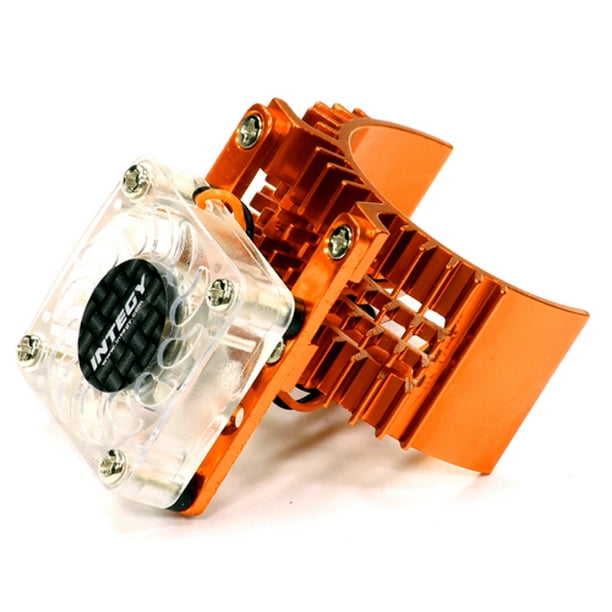 Integy RC Toy Model Hopups T8074ORANGE Motor Heatsink 540 Size w