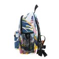 thumbnail image 4 of FORMRS School Backpack with Front Zippered Pocket 12" Student Travel Daypack, Abstract Mountain, 4 of 6
