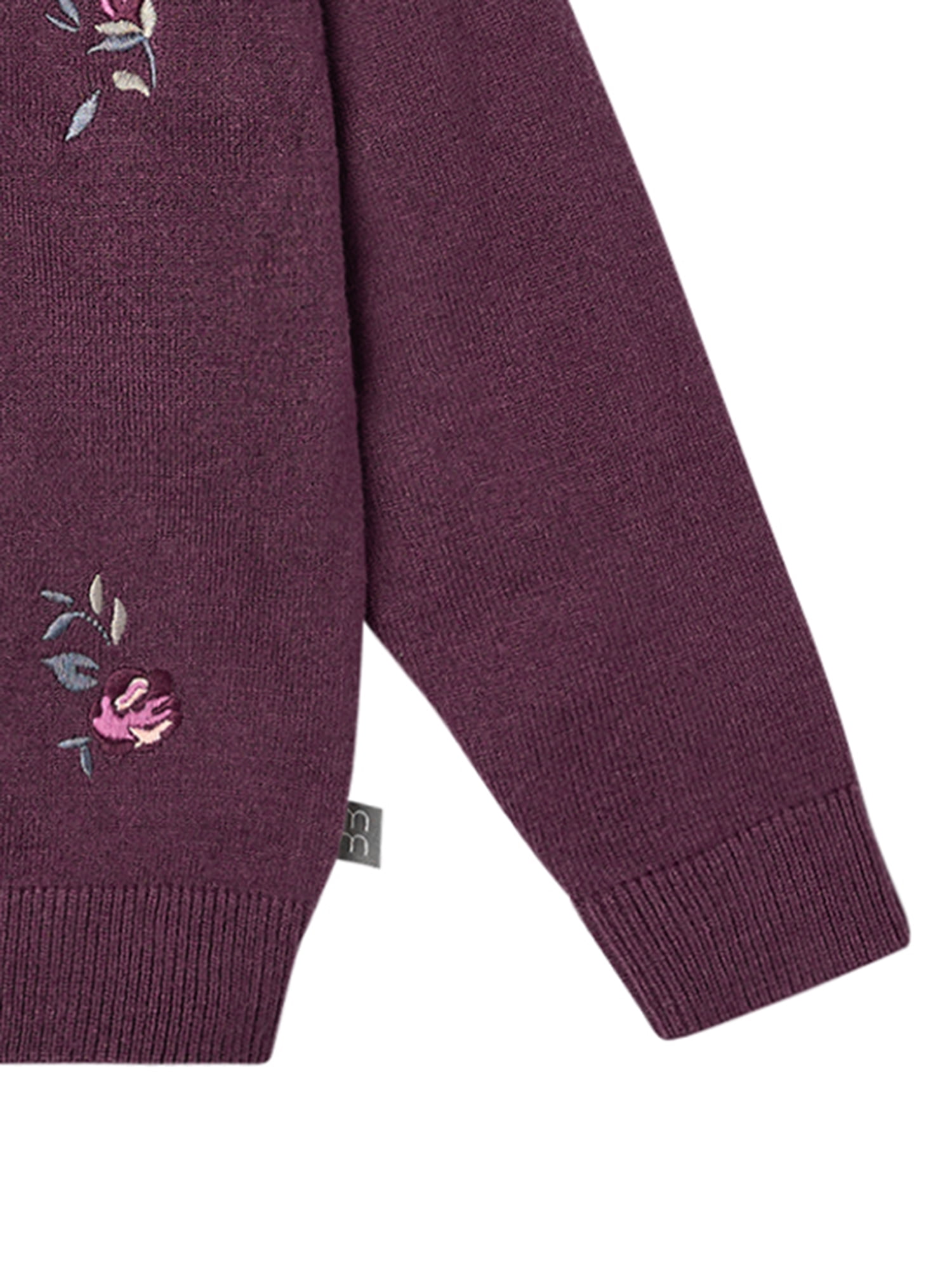 Modern Moments by Gerber Toddler Girl Embroidered Sweater Set, 2-Piece, Sizes 12 Months - 5T
