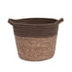 thumbnail image 5 of Cesta de almacenamiento Cesta tejida multifuncional para macetas para oficina, porche, balcón Con asa, 5 of 10