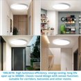 thumbnail image 4 of Ineasicer LED Ceiling Light with Motion Sensor Indoor, 30cm, 24W, 2400 LM, Motion Sensor, 6000K, Motion Sensor Hallway Lamp for Porch, Basement, Corridor, Garage, 4 of 4