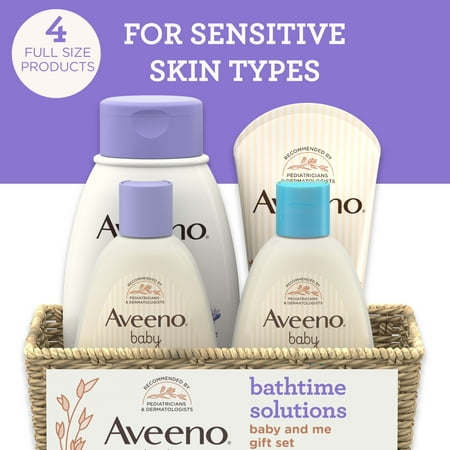 UPC 381371151622 product image for Aveeno Baby Mommy & Me Daily Bathtime Solutions Gift Set  4 items | upcitemdb.com