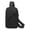 Black, variant on Tahtuvzn Backpack Travel for Men and Women, Lightweight Single Strap Backpack, Hiking Cycling,7.08x2.75x11.41 inch