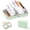 Green, variant on Waterproof Pill Pouch Set, Waterproof Pill Organizer Set with 14pcs Bags Inside, 7 to 14 Days of Medicine Vitamins Pouch Organizer, Portable Travel Pill Storage System for Travel