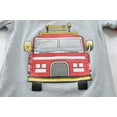 thumbnail image 5 of Little Hand Toddler Boys Pajamas Summershort Sets Fire Fighting Truck 100% Cotton Size 2T, 5 of 6