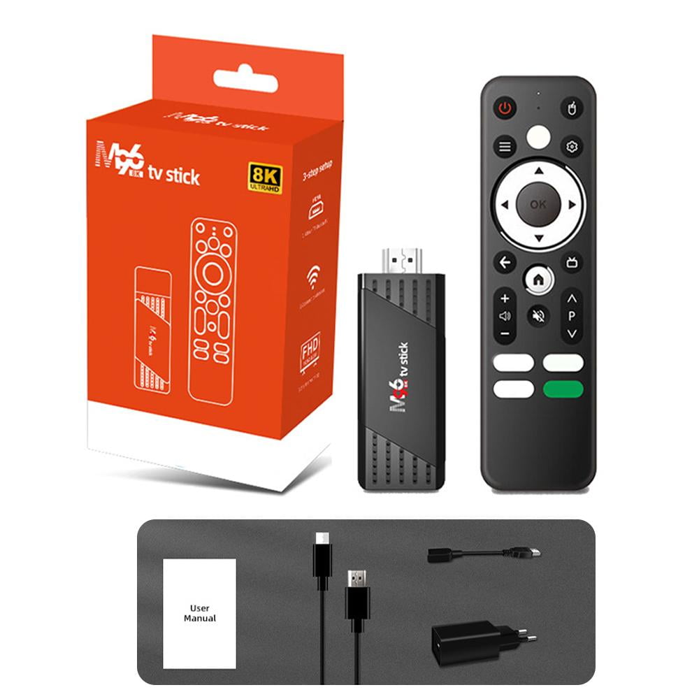 TVBOX Android TV Stick VOD視聴等 M96 Android 13 Smart TV Stick 2+16G BT 5.0 8K HD 2.4/5G Dual Band