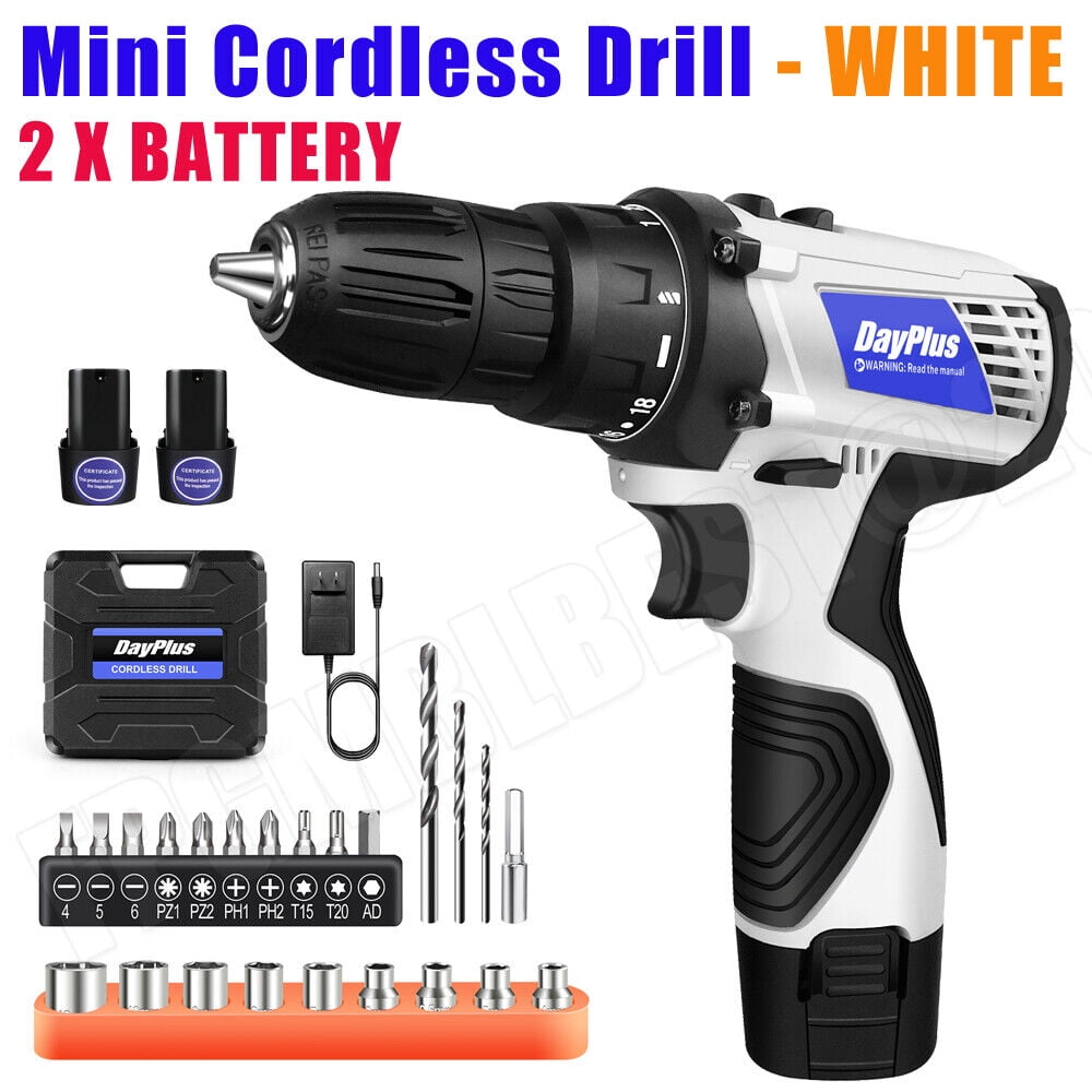 Dayplus Mini Cordless Rechargeable 12V Cordless Drill Screwdriver
