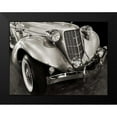 thumbnail image 2 of Gasoline Images 24x19 Black Modern Framed Museum Art Print Titled - Vintage Roadster, 2 of 5