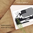 thumbnail image 3 of American Flag in Mountainous Landscape Funny Personalized License Plate Rust-proof Stainless Steel Metal License Plate Suitable For Men And Women 12.2" x 6.2", 3 of 7