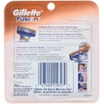 thumbnail image 2 of Cuchillas de afeitar Gillette Fusion, 4 unidades, 2 of 2