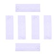 thumbnail image 4 of 6pcs Pantalones Elásticos Extensores De Cintura Sunnimix Extensor de cintura de pantalones Blanco, 4 of 8