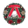 thumbnail image 2 of Chmadoxn Christmas Wreath, Artificial Christmas Wreath Decorated with Pine Cones Berry Clusters Frosted Branches Ball Ornaments Christmas Decorations for Window Indoor & Outdoor, 2 of 6