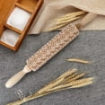 thumbnail image 2 of dajkiuy Christmas Rolling Pins for Baking,Embossed Pin, Engraved Embossing Rolling Pin Kitchen Decor Tools Baking Embossed Cookies,Birthday Gifts Women, Gift Women,Mom Birthday Gift, 2 of 2
