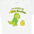 thumbnail image 4 of Inktastic I'm Gonna Be a Big Brother-dino Boys Baby Bodysuit, 4 of 5