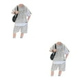 thumbnail image 1 of Qarigey 2 uds. Ropa deportiva de verano con letras, Jersey, camiseta, pantalones cortos, ropa estampada, conjuntos de ropa informal, ropa de Type3 NO3, 1 of 6