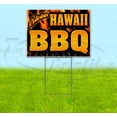 thumbnail image 1 of Hawaii BBQ (18" x 24") Yard Sign, Includes Metal Step Stake, 1 of 6