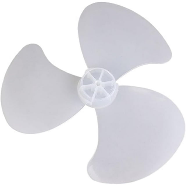 Plastic Fan Floor Fan Blade 16 Inch 3 Blades Household Plastic Fan Blade Fan Accessories(Transparent)