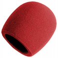 thumbnail image 1 of Foam Windscreen, Red, 1 of 3