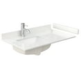 thumbnail image 3 of Beckett 36" White Single Vanity & White Quartz Top (1-Hole) & Nickel Trim, 3 of 5