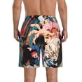 thumbnail image 3 of Dandadan Men's Beach Shorts Swim Trunks Casual Quick Dry Board Shorts Swimwear with Mesh Lined and Pockets, 3 of 8